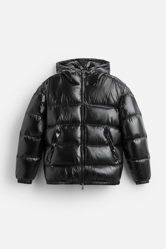 Gareth-Puffjacke Herren Schwarz Warm