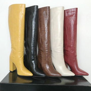 Anneliese - Damenstiefel mit dicken Sohlen