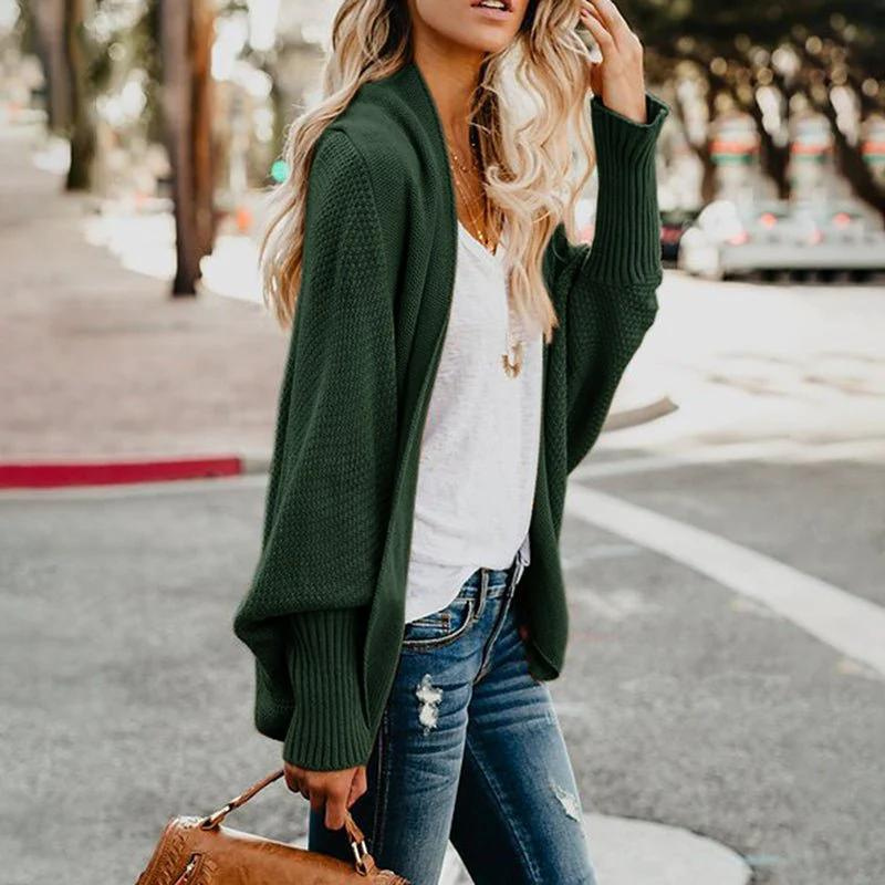 Jacqueline - Offene Strickjacke