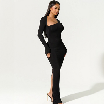 Adriana - Figurbetontes Langarmkleid