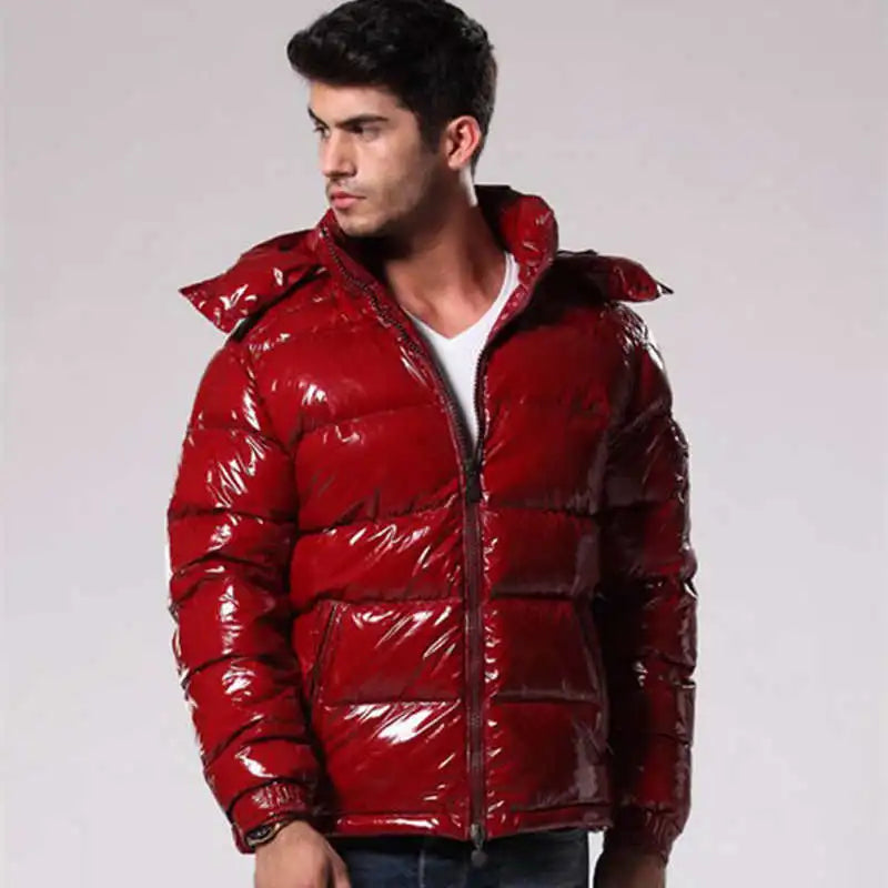 Asher – winter-pufferjacke für herren
