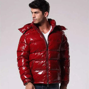 Asher – winter-pufferjacke für herren