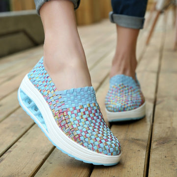 Chantelle - stilvolle luftgepolsterte Flechtschuhe