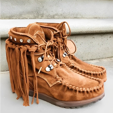 Dolores - Die orthopädischen Wildleder-Stiefeletten