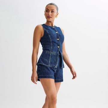 Isolde - Lässiges Damen-Denim-Set