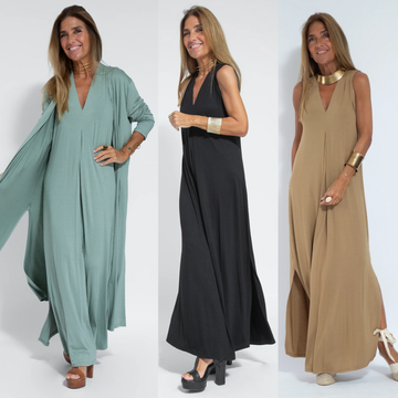 Charlot - Damen Kleid & Weste Elegant & Bequem
