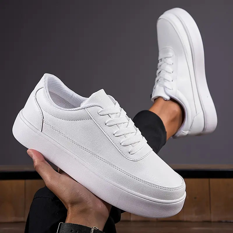 Samuel - Weiße Herren Skateschuh Stilvoller Komfort