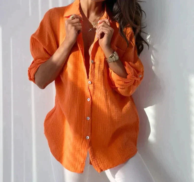 Edna - Damen Bluse, Bequem & Stilvoll