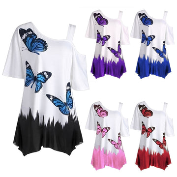 Arah - Damen Sommer Tunika Shirt Leicht