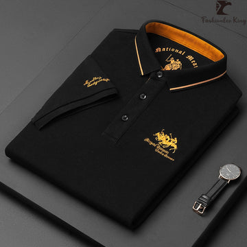 Miles - Besticktes Polo-Hemd