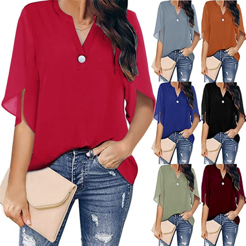 Myla - Moderne Damenbluse Stilvolles Vielseitiges Top