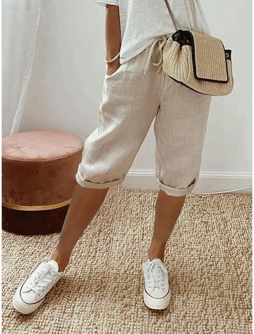 SOFIA - Eine elegante Damen-Leinenhose für den Sommer
