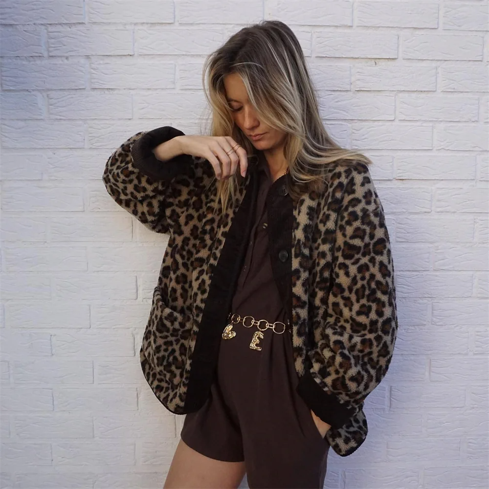 Melania-Leopardenjacke