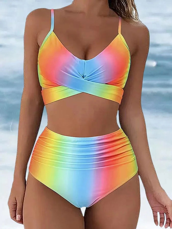 Ashley - Modernes 2-Teiliges Sommer-Bikini-Set