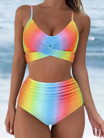 Ashley - Modernes 2-Teiliges Sommer-Bikini-Set