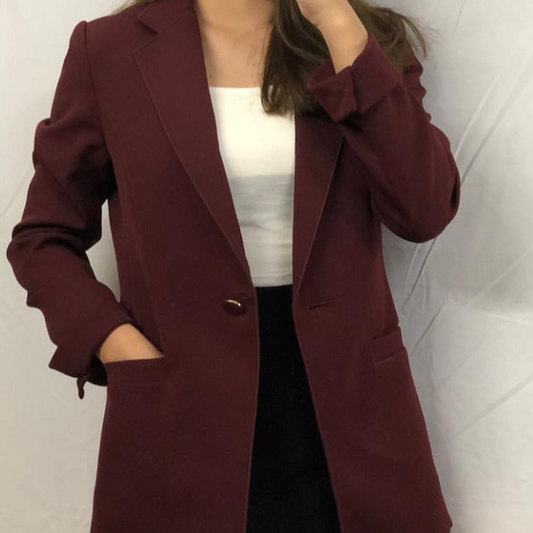 Klassischer Ein-Knopf-Blazer