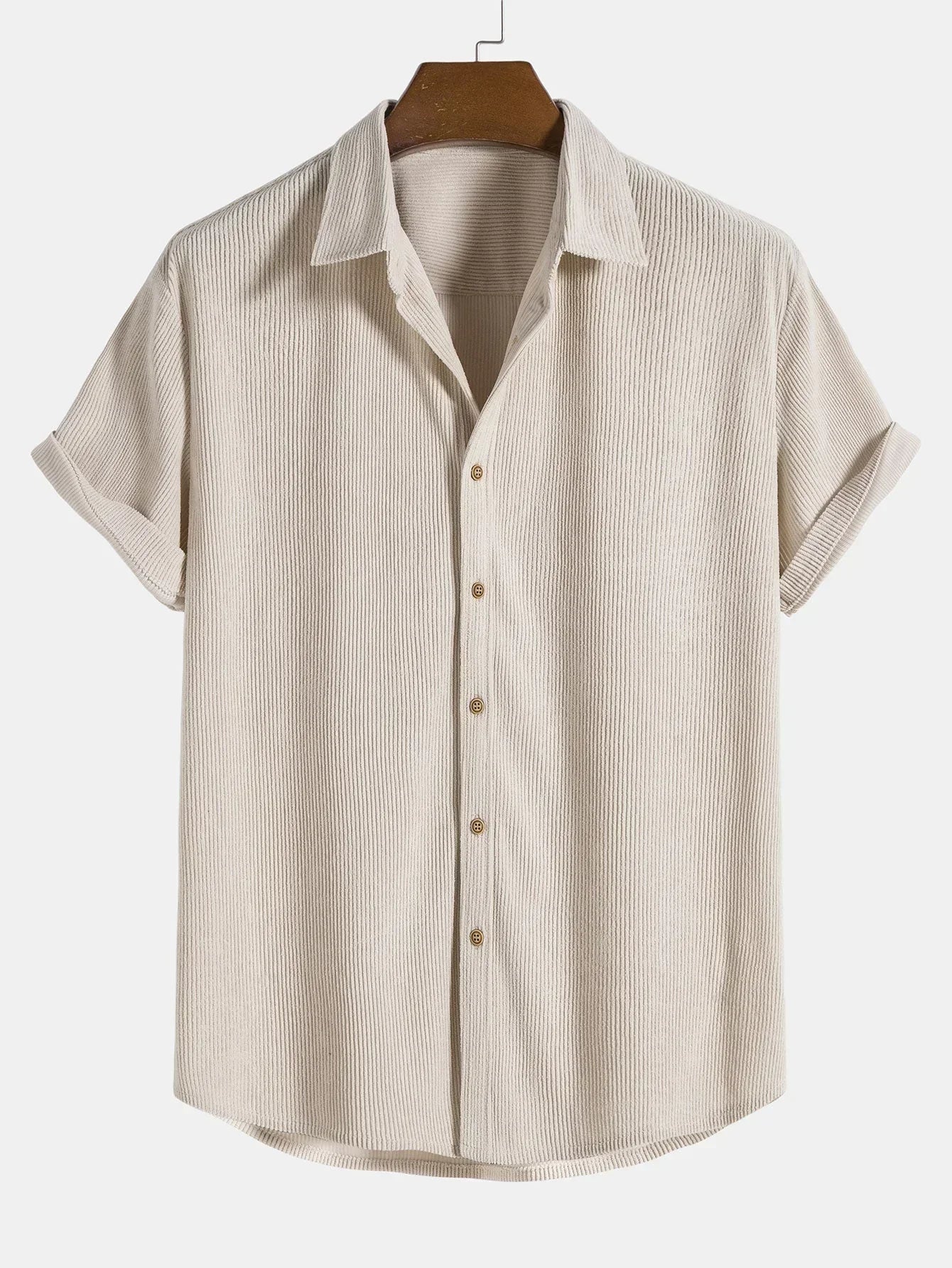 Noah - Leichtes Sommer Cordhemd, Luftiger Stil