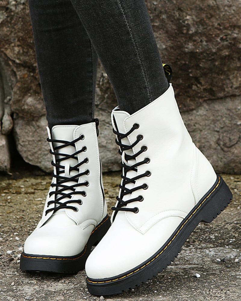 Celandine - Schnürstiefeletten aus Leder