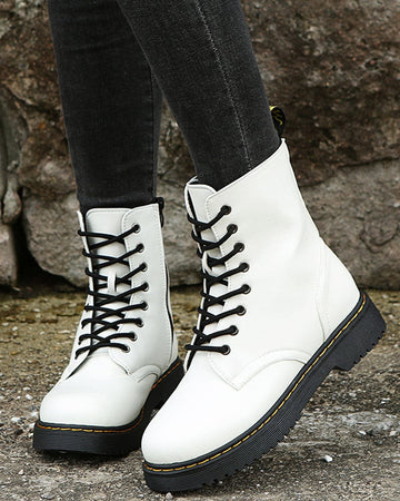 Celandine - Schnürstiefeletten aus Leder
