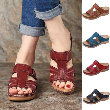 Amanda - Bequeme Orthopädische Sandalen Weiche Sohle