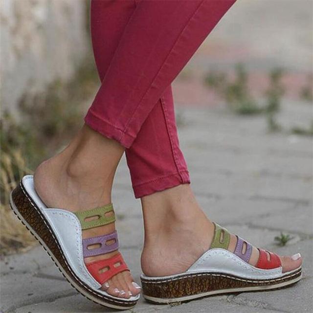 Marley - Hochwertige Orthopädische Sommersandalen Gesundheitssohle