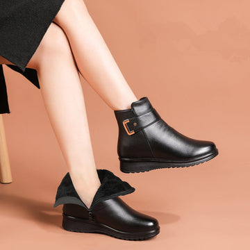 Rea - Orthopädisch geformte Lederstiefel für Frauen